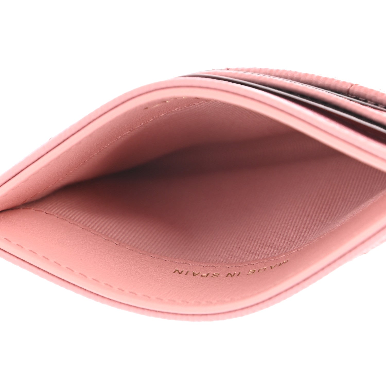 Chanel Caviar Quilted Card Holder Pink 5 of 8