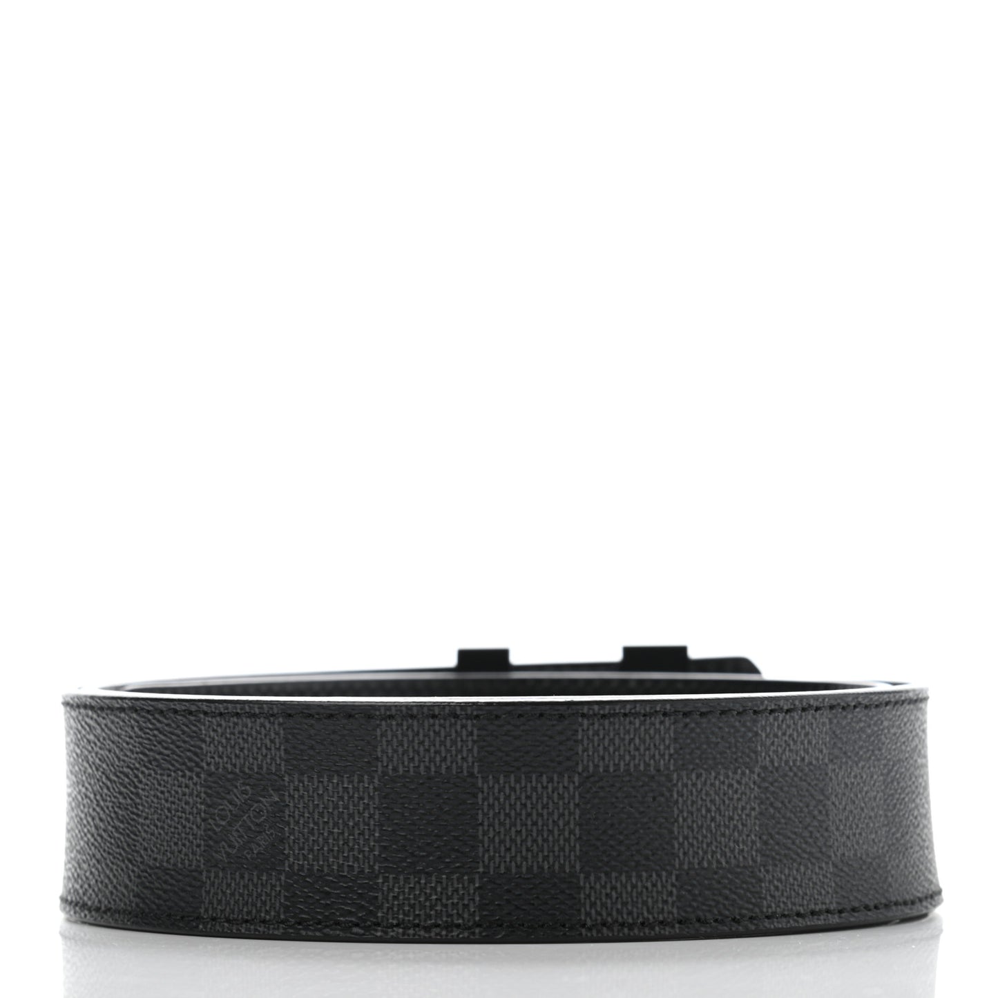 Damier Graphite 40mm LV Initiales Belt 90 36