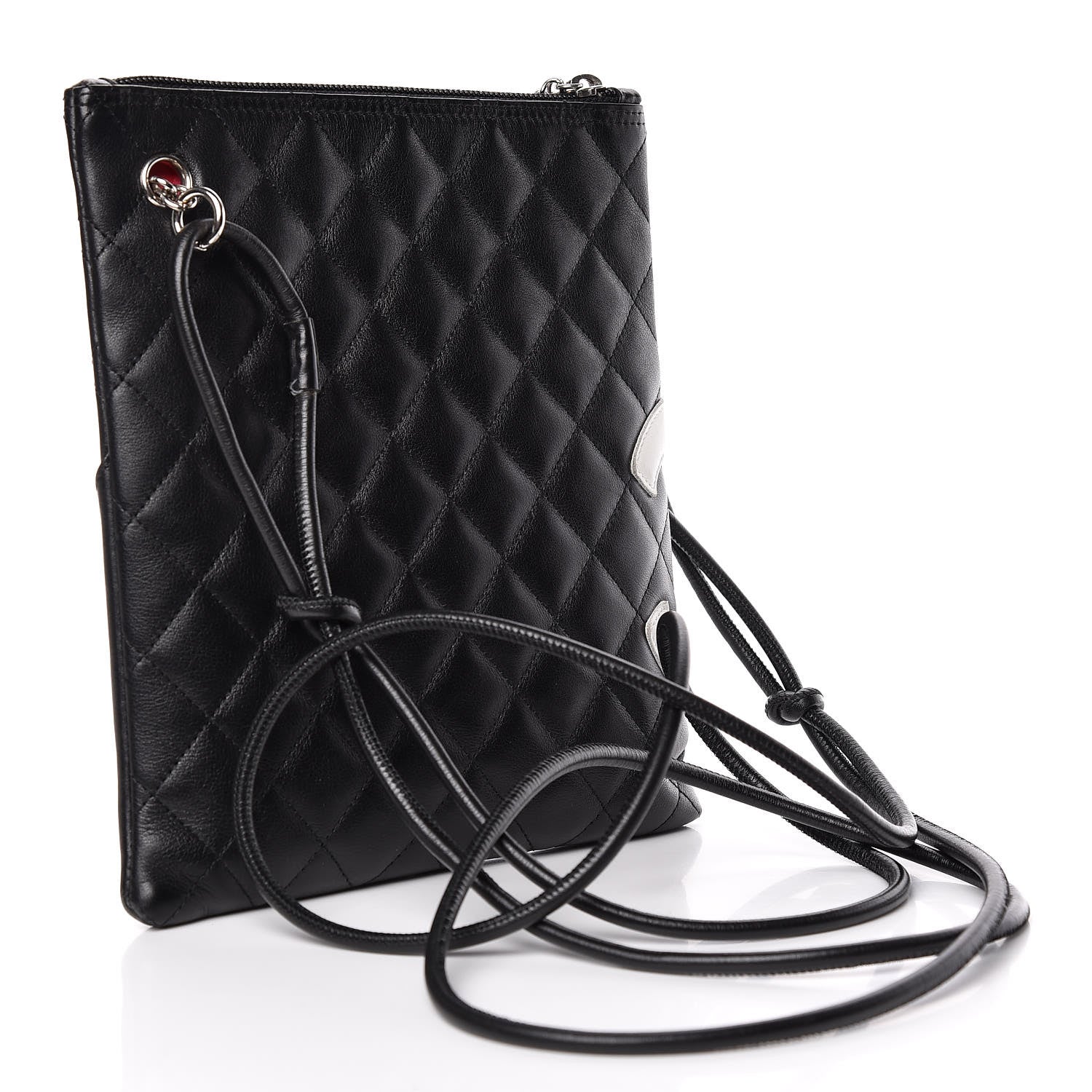 Chanel Calfskin Cambon Flat Messenger Black 3 of 13