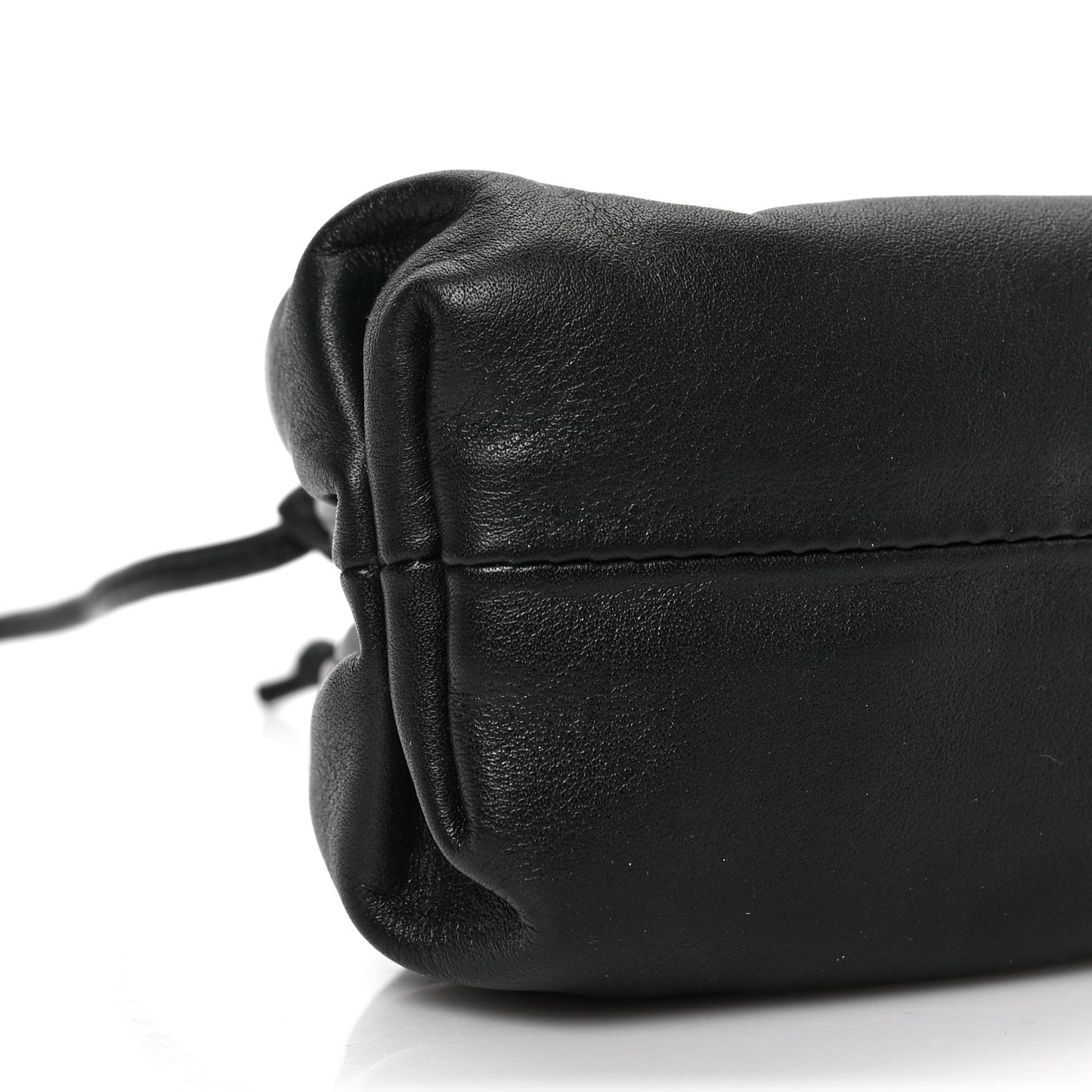 Butter Calfskin The Mini Pouch Black