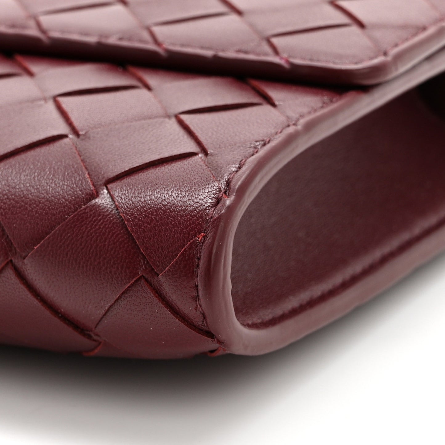 Nappa Intrecciato Long Andiamo Top Handle Clutch Barolo