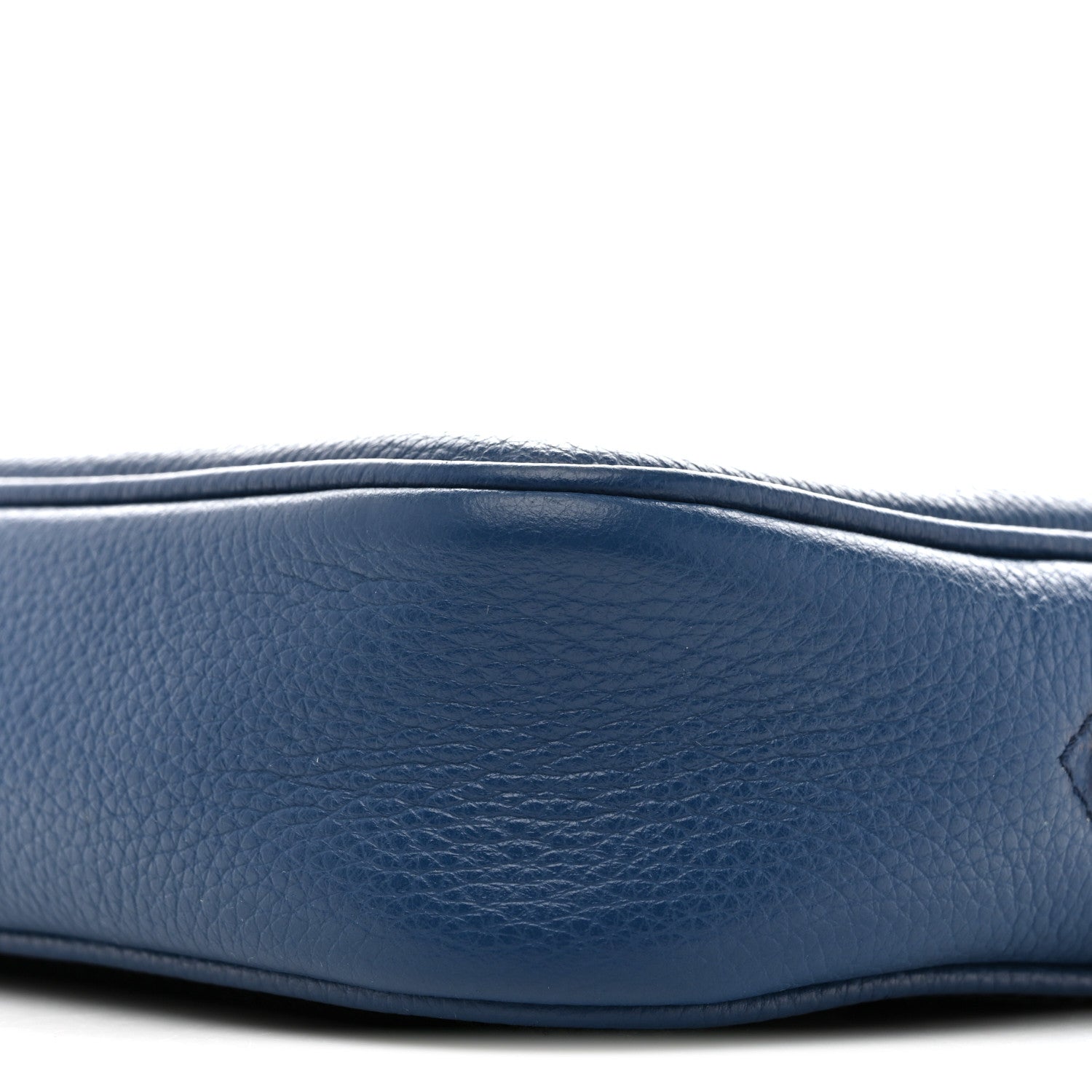 Versace Grained Calfskin Medusa Crossbody Blue 9 of 13
