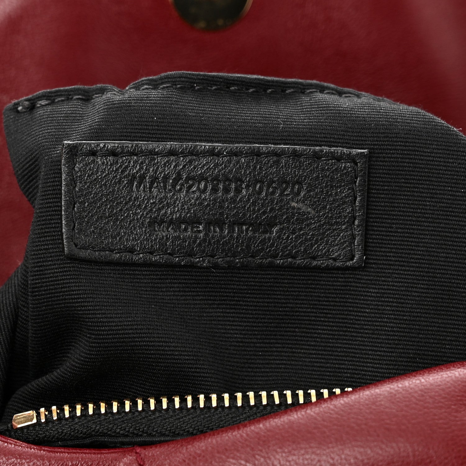 Saint Laurent Lambskin Quilted Mini Loulou Puffer Monogram Chain Satchel Red 8 of 11