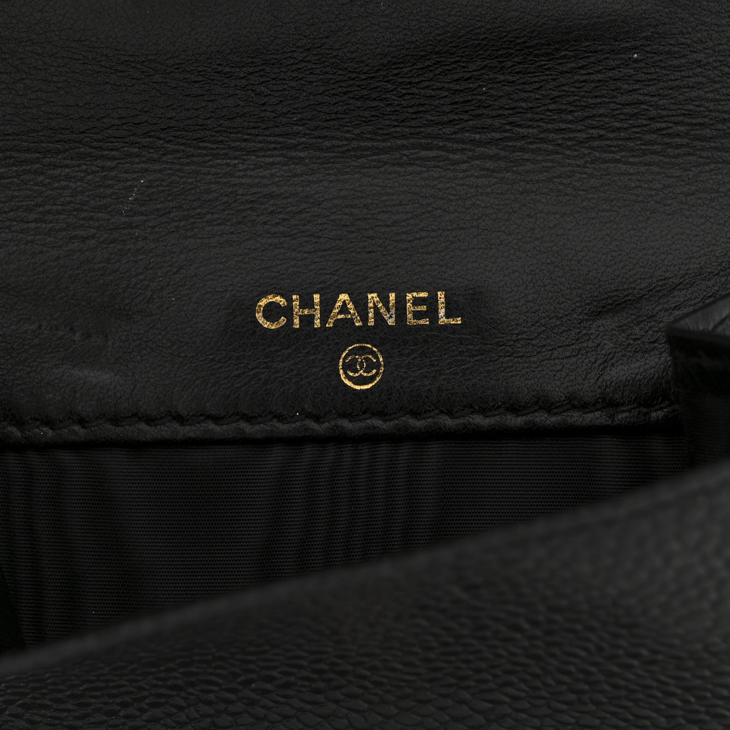 Caviar Timeless CC Flap Wallet Black