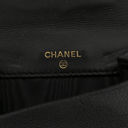 Chanel Caviar Timeless CC Flap Wallet Black 7 of 14