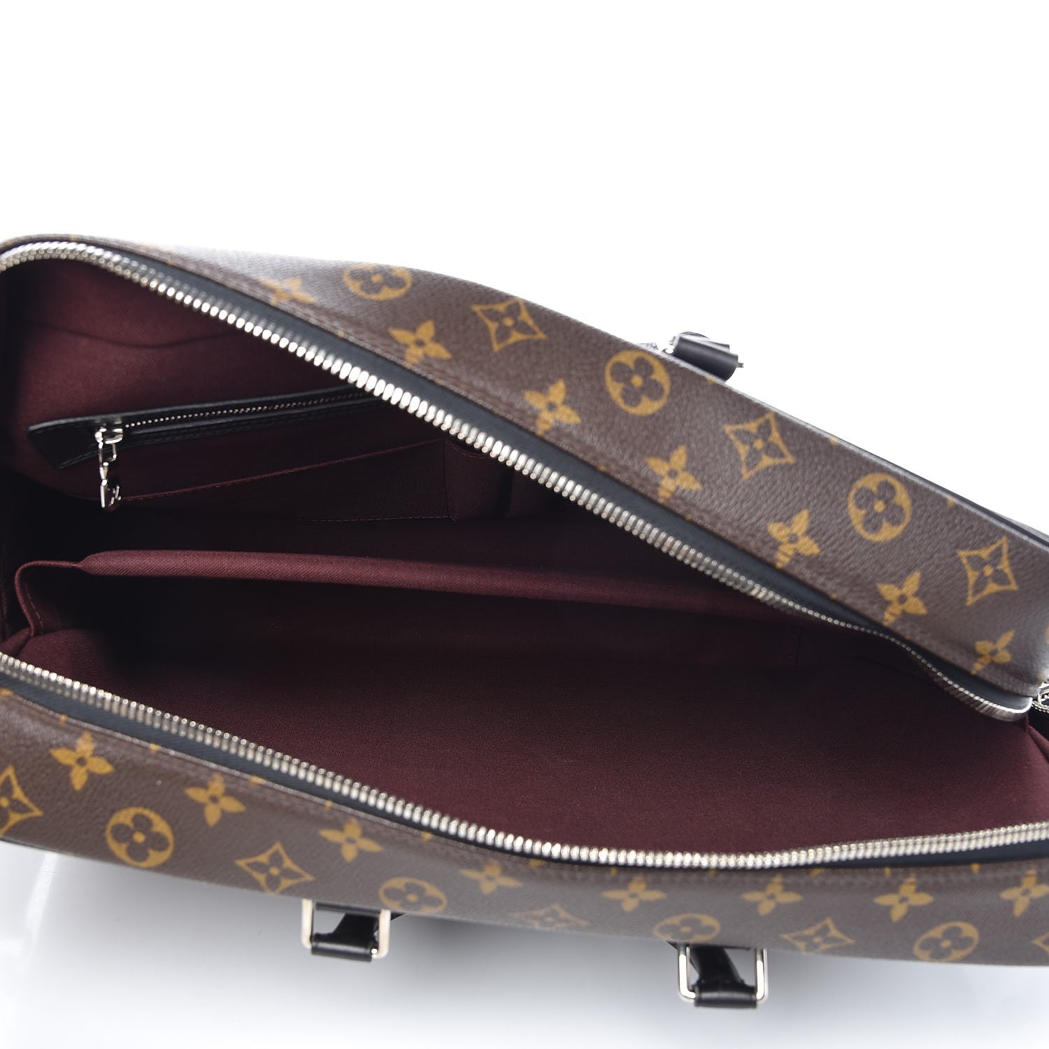 Louis Vuitton Monogram Macassar Porte-Documents Voyage GM 5 of 8