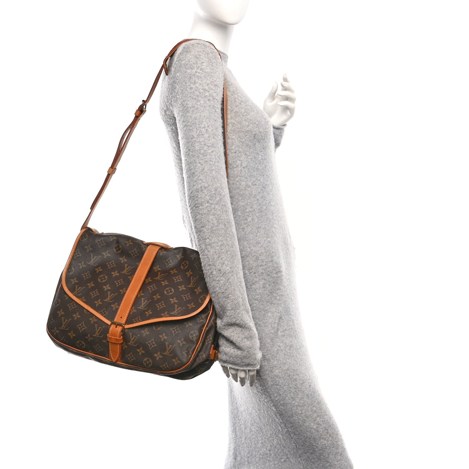 Louis Vuitton Monogram Saumur GM 2 of 9