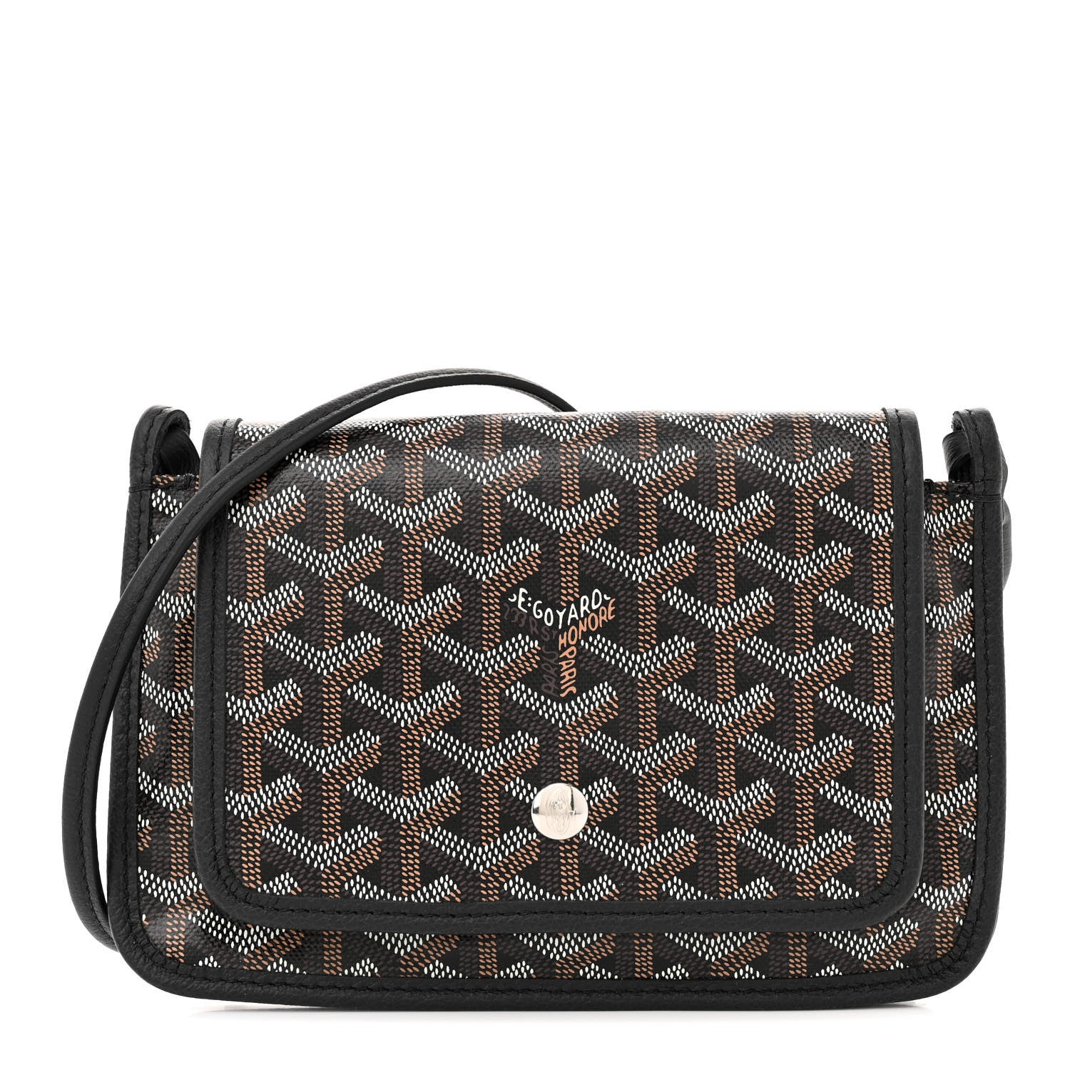 Goyard Goyardine Plumet Wallet Clutch Black 1 of 10
