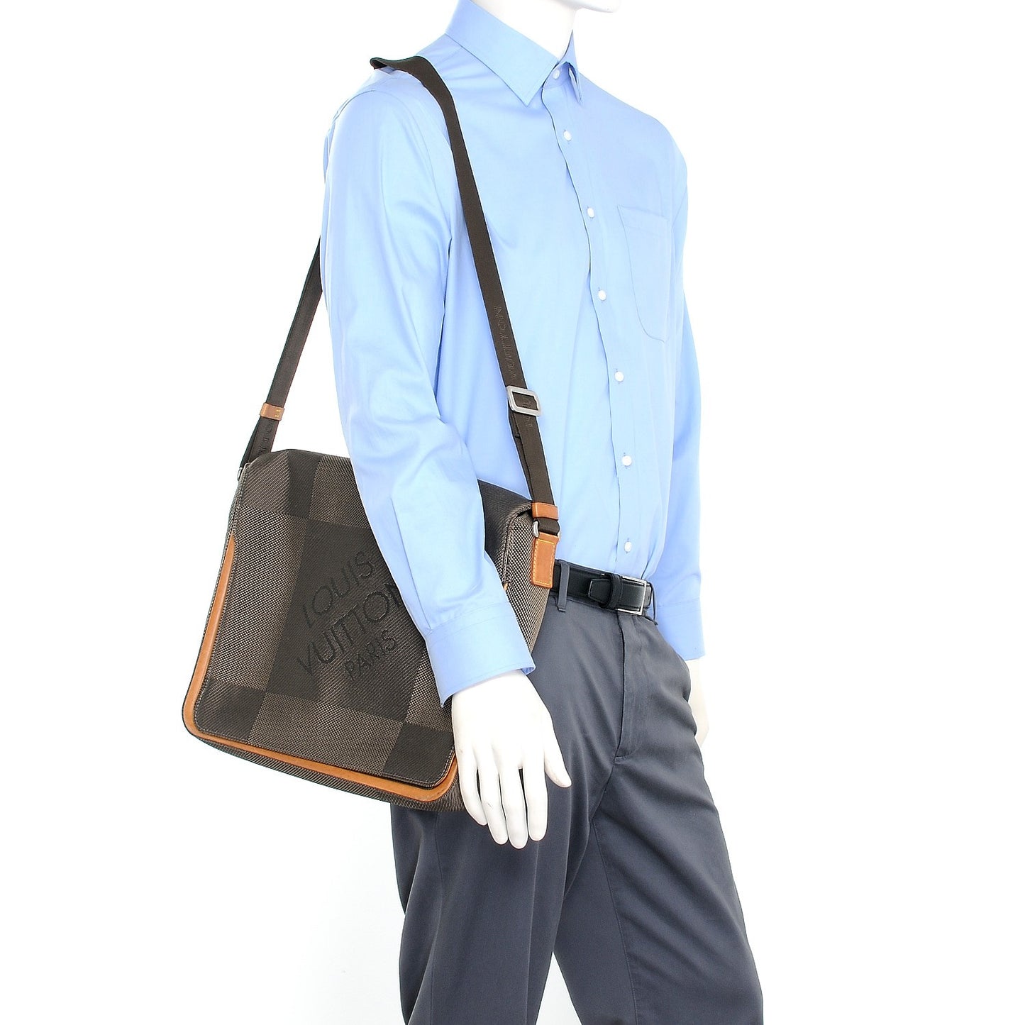 Damier Geant Messenger Bag Terre