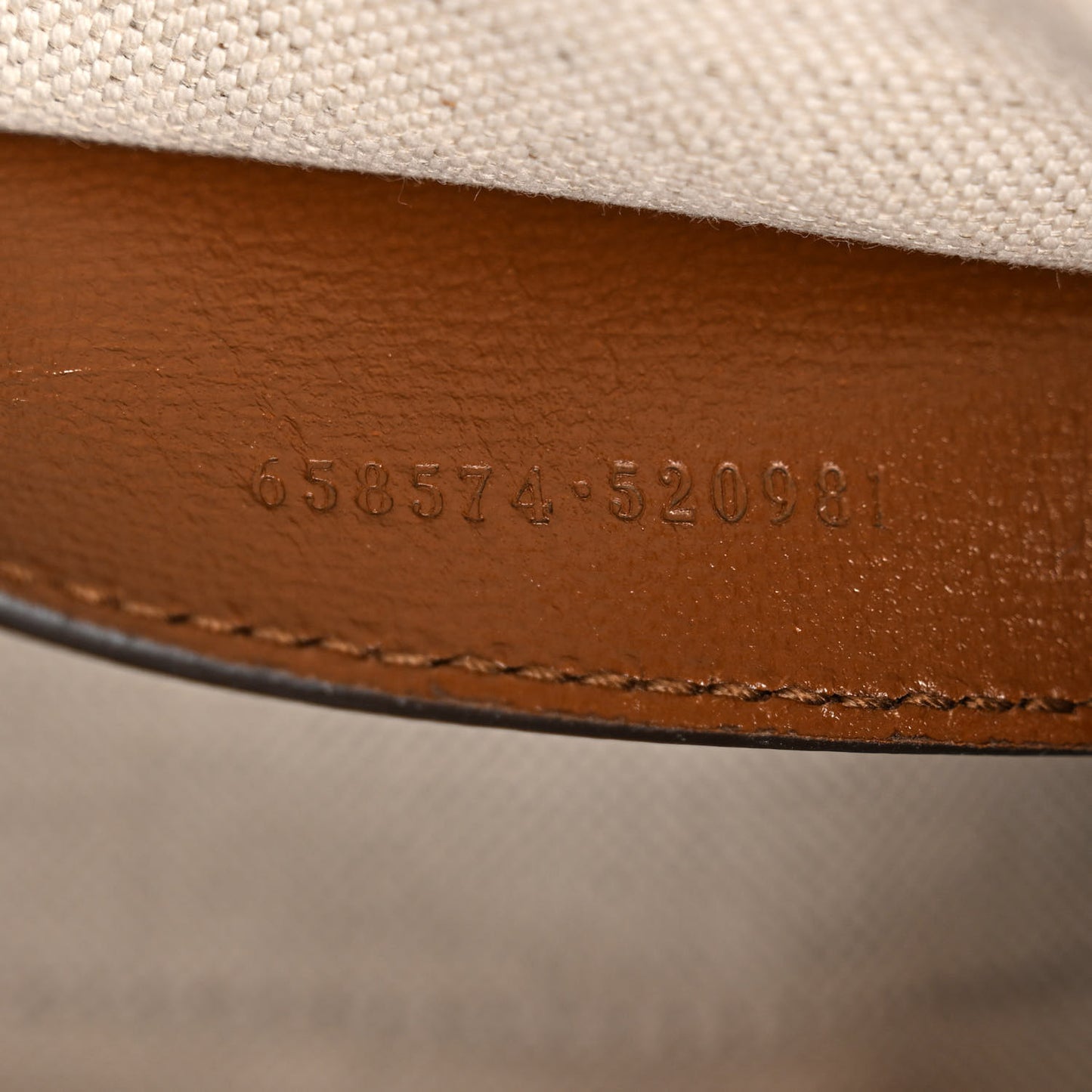 GG Supreme Monogram Azalea Calfskin Web Mini Horsebit 1955 Shoulder Bag Beige Ebony Brown Sugar