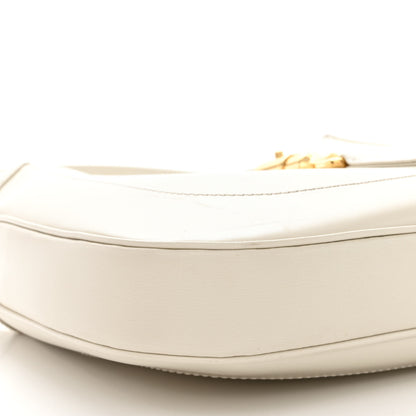Gucci Boarded Dyana Lux Calfskin Small Jackie 1961 Hobo Mystic White 9 of 11