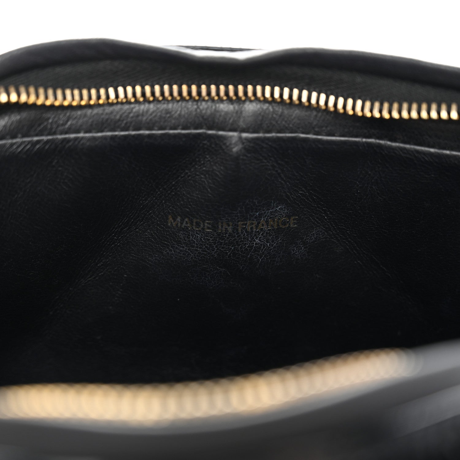 Chanel Patent Quilted CC Camera Case Black 7 of 14
