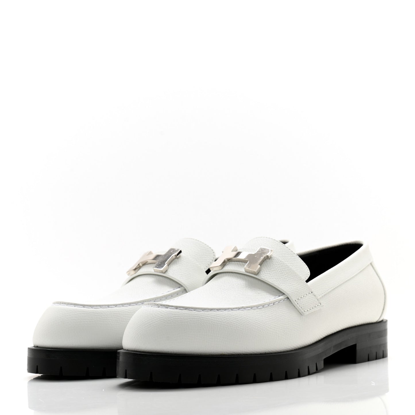 Epsom Womens Faubourg Loafers 37 White