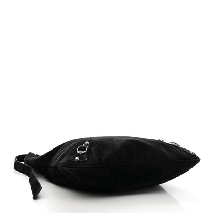 Balenciaga Suede Classic Hardware Besace Hobo Black 5 of 11