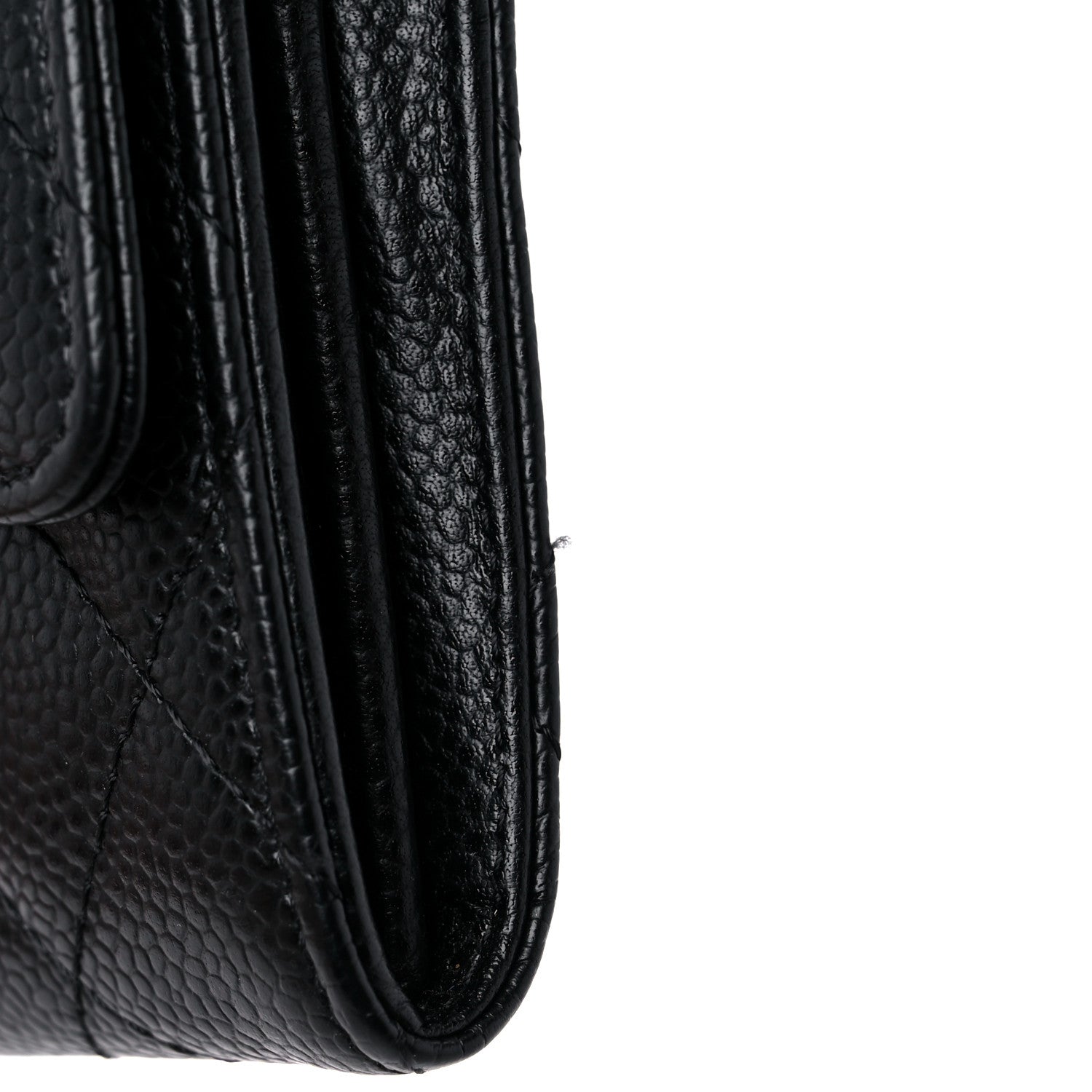 Chanel Caviar Quilted Large Flap Wallet Black 9 of 12