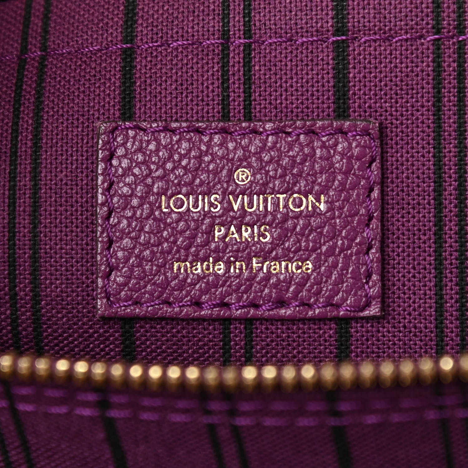 Louis Vuitton Empreinte Montaigne MM Amethyste 6 of 12