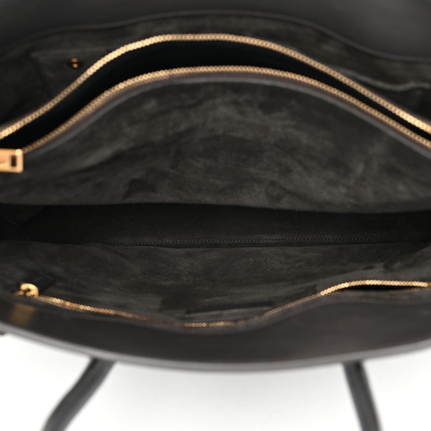 Saint Laurent Calfskin Large Sac de Jour Carryall Grey 5 of 16