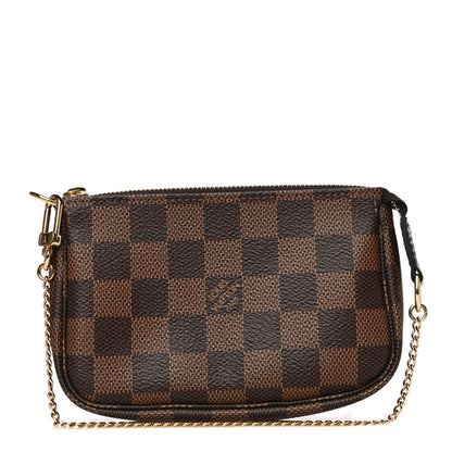 Louis Vuitton Damier Ebene Mini Pochette Accessories 1 of 11