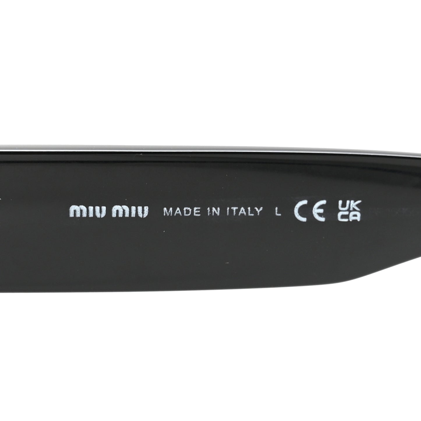 Acetate Sunglasses SMU01Y Black