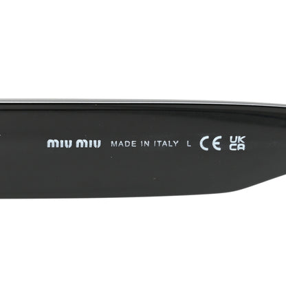 Miu Miu Acetate Sunglasses SMU01Y Black 6 of 8
