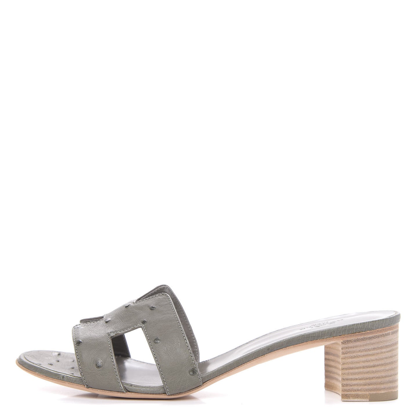 Ostrich Oasis Sandals 39.5 Gris Clair