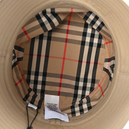 Burberry Cotton Gabardine Bucket Hat M Honey 6 of 7
