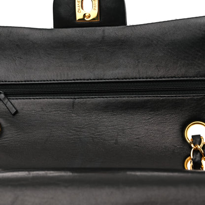 Chanel Lambskin Quilted Small Double Flap Black 13 of 14