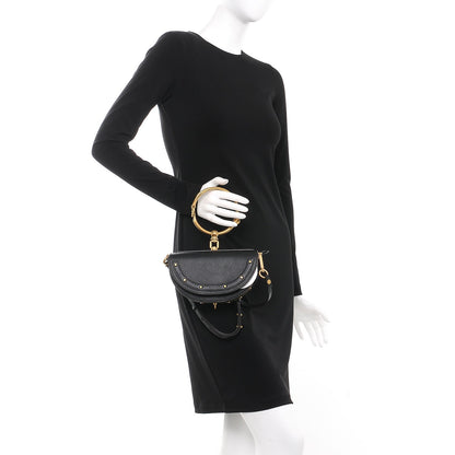 Chloe Calfskin Small Nile Bracelet Minaudiere Bag Black 3 of 8