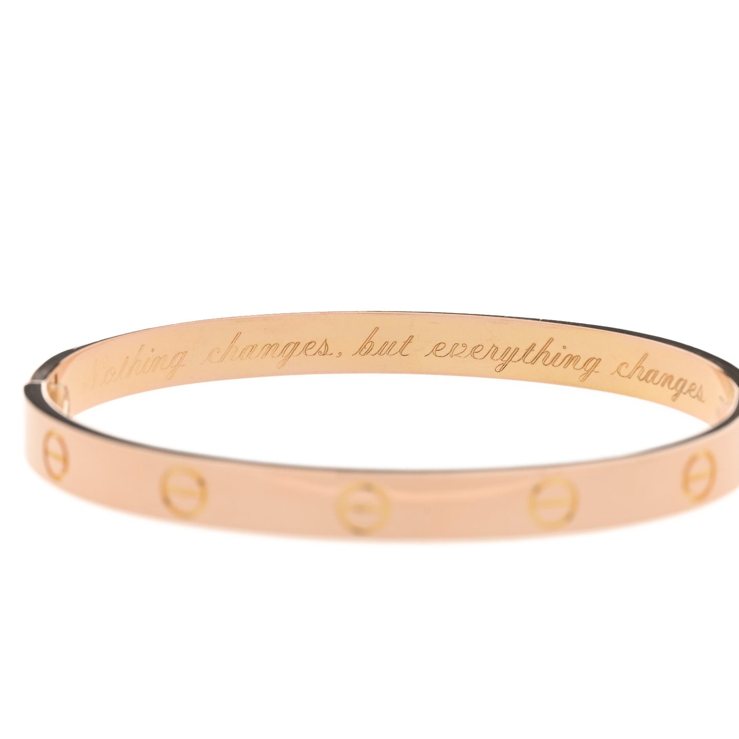 18K Pink Gold LOVE Bracelet 18