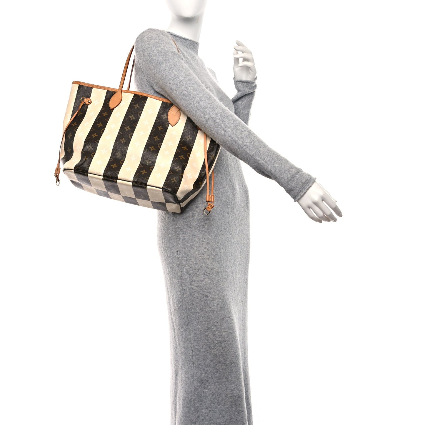 Monogram Rayures Neverfull MM