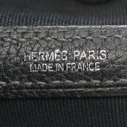 Hermes Buffle Skipper Toile Garden Party 30 TPM  Black 6 of 12
