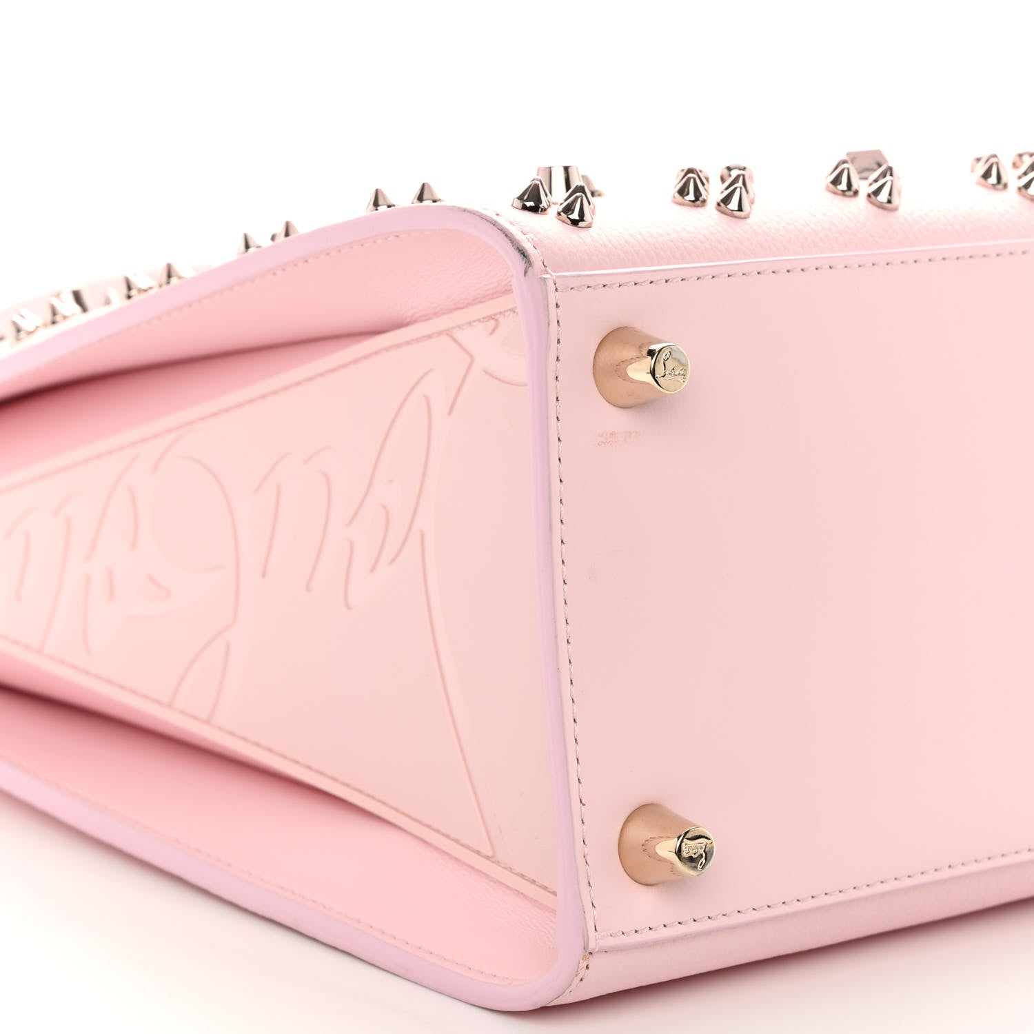 Christian Louboutin Calfskin Spikes Loubinthesky Medium Paloma Pink 8 of 10