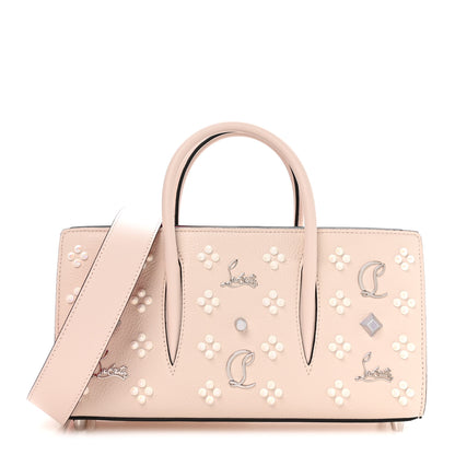 Christian Louboutin Calfskin Spikes Loubinthesky Paloma Baguette Leche 1 of 11