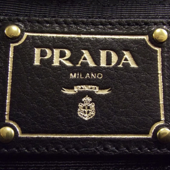 Prada Cervo Bauletto Black 8 of 12