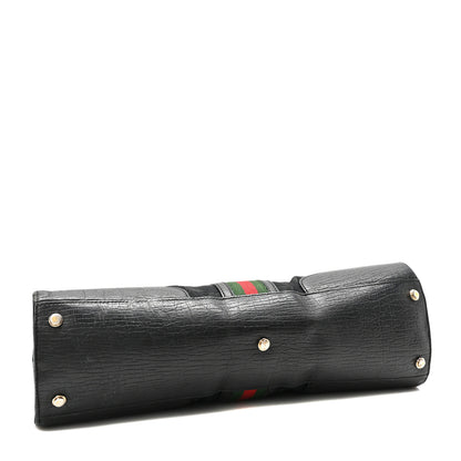 Gucci Monogram Web Junco Shoulder Bag Black 4 of 12