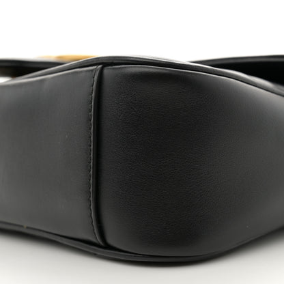 Gucci Calfskin Matelasse Small GG Marmont Shoulder Bag Black 10 of 10