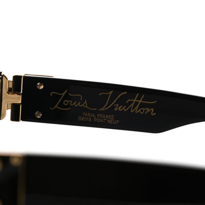 Louis Vuitton Acetate 1.1 Millionaires Sunglasses Z1165E Black 6 of 7