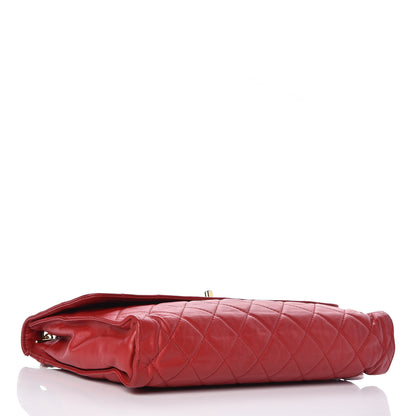Chanel Lambskin Quilted Flap Red 4 of 16