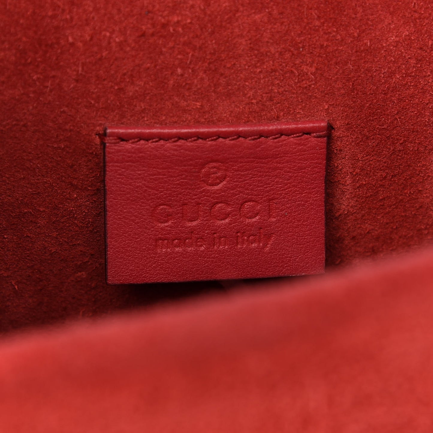 GG Supreme Monogram Mini Dionysus Shoulder Bag Hibiscus Red