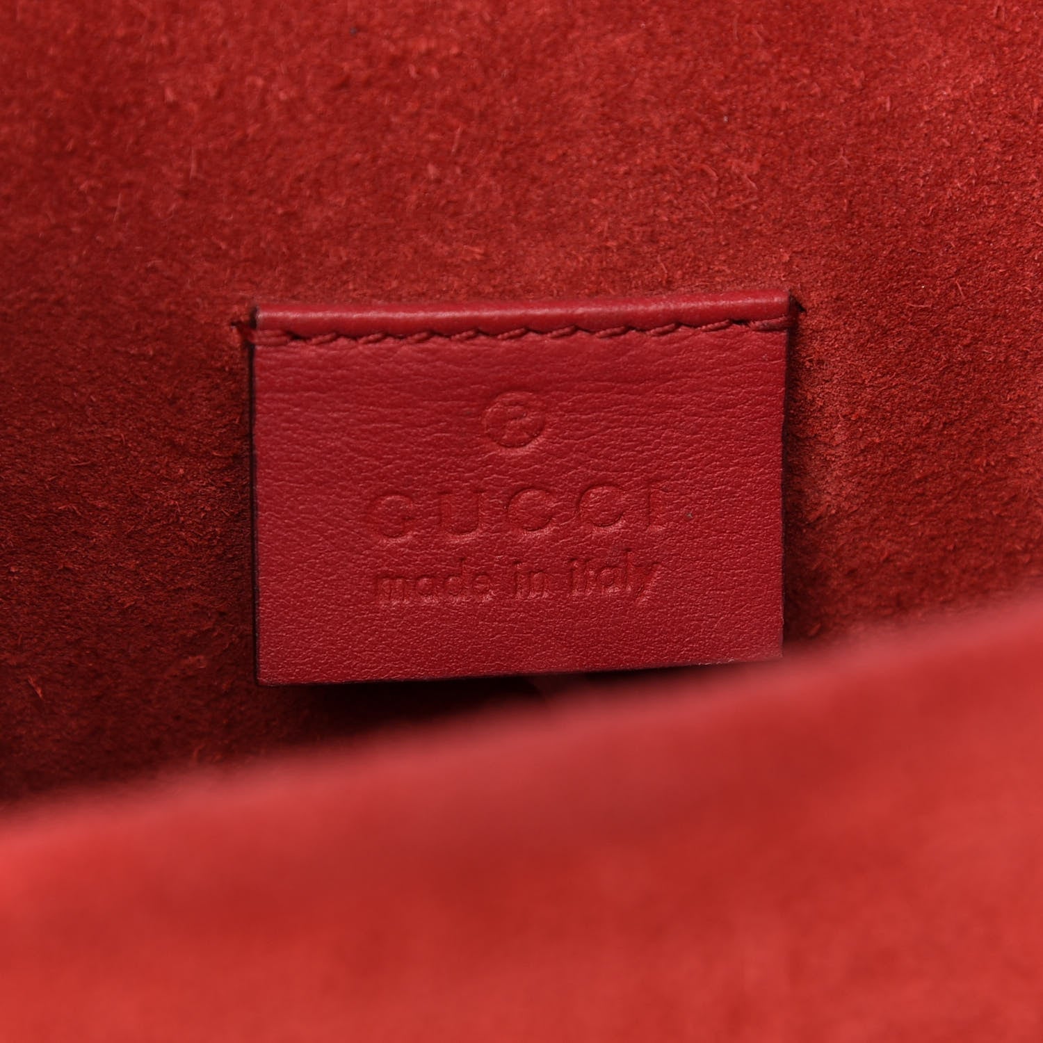Gucci GG Supreme Monogram Mini Dionysus Shoulder Bag Hibiscus Red 6 of 9