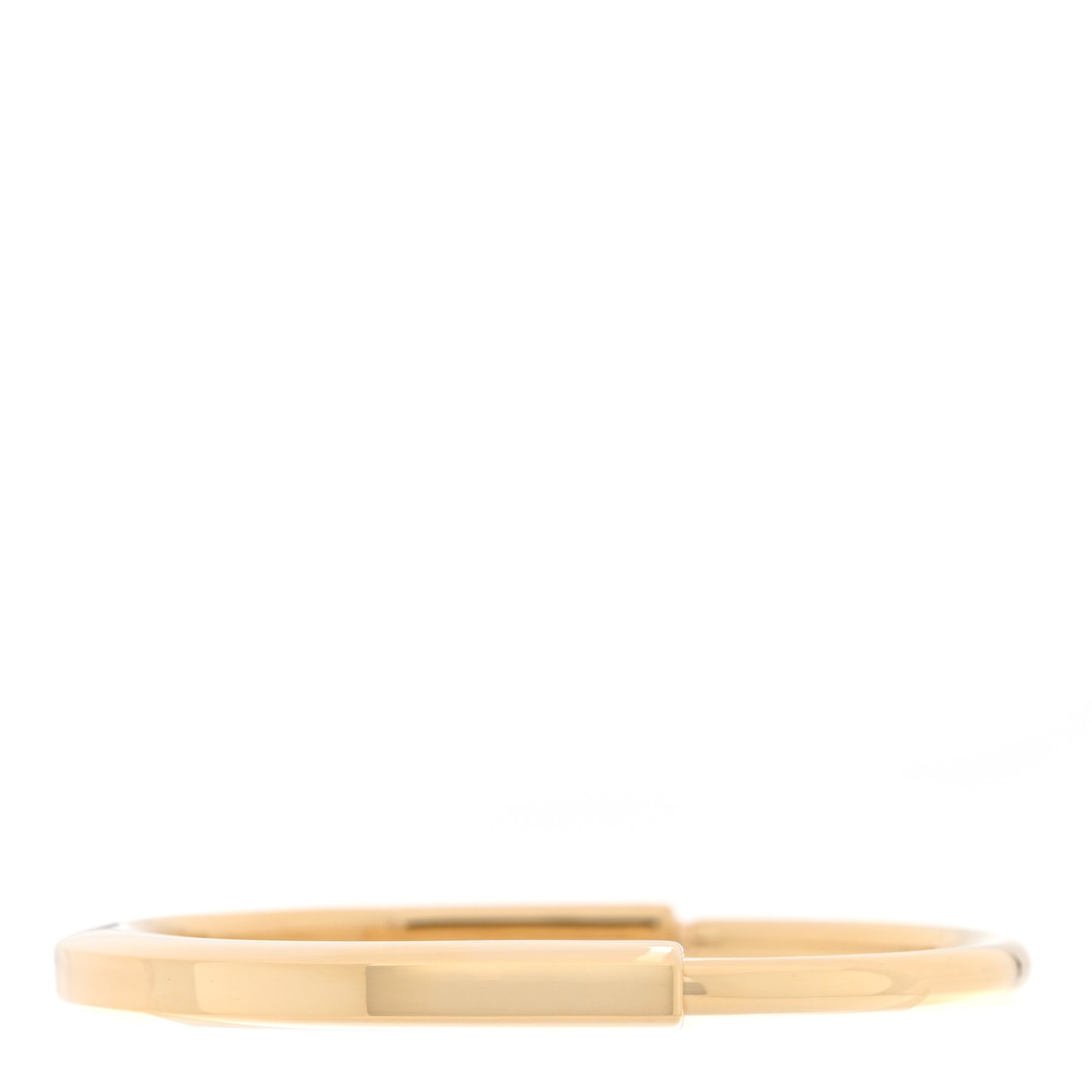 18K Yellow Gold Tiffany Lock Bangle Bracelet