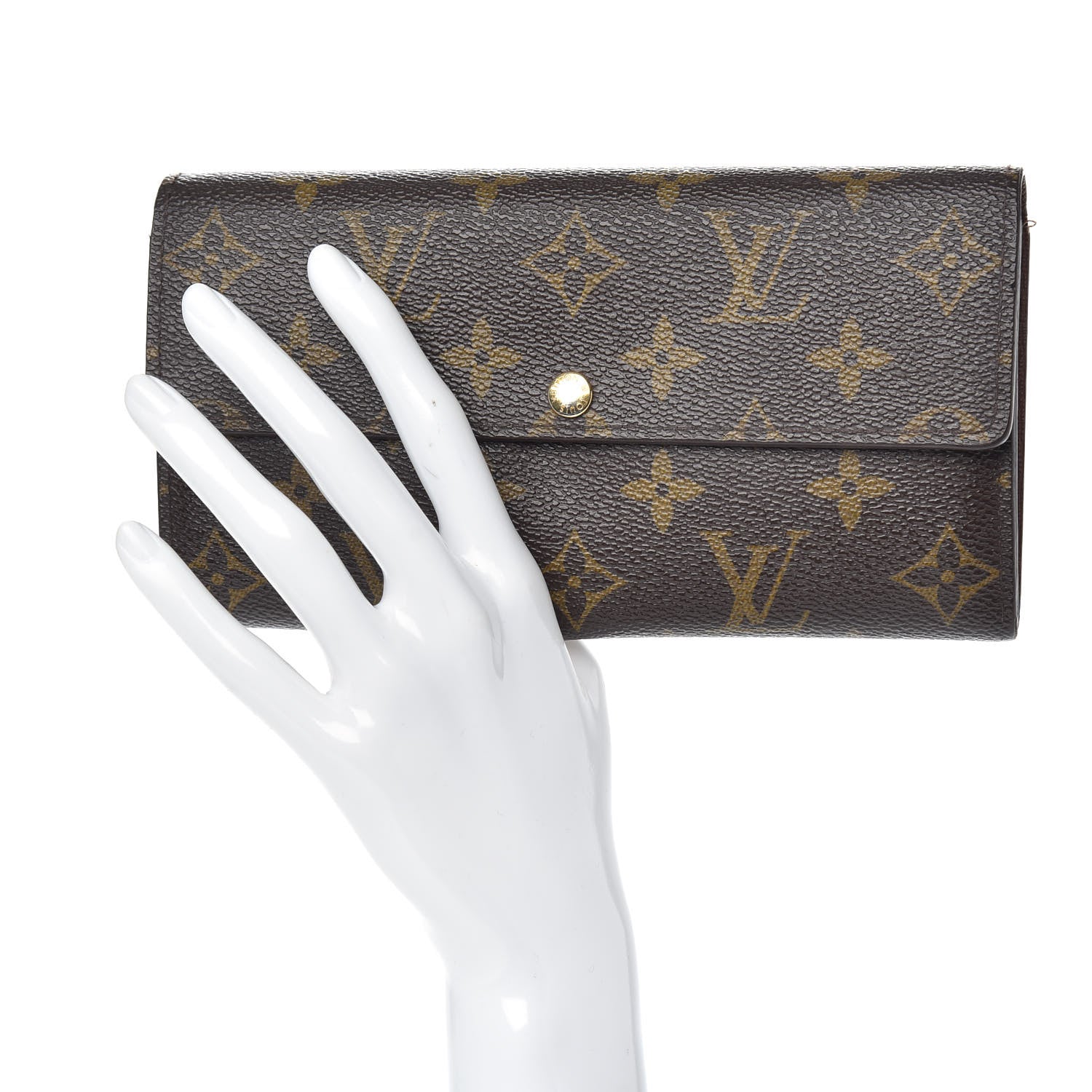 Louis Vuitton Monogram Sarah Wallet 2 of 11