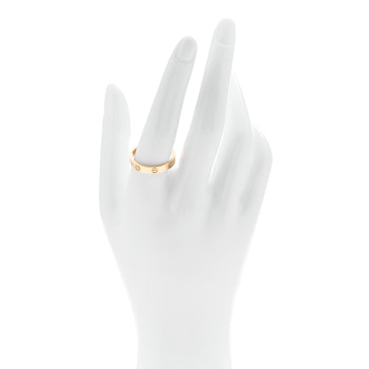 Cartier 18K Yellow Gold 3.5mm LOVE Wedding Band Ring 61 9.5 2 of 4