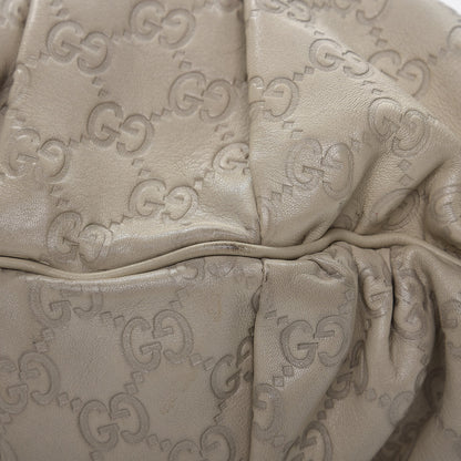 Gucci Guccissima Medium Hysteria Top Handle Bag Off White 9 of 10
