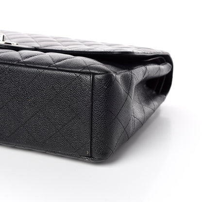 Chanel Caviar Quilted Maxi Double Flap Black 6 of 21