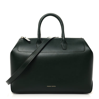 Mansur Gavriel Calfskin Mini Travel Crossbody Bag Moss 1 of 9
