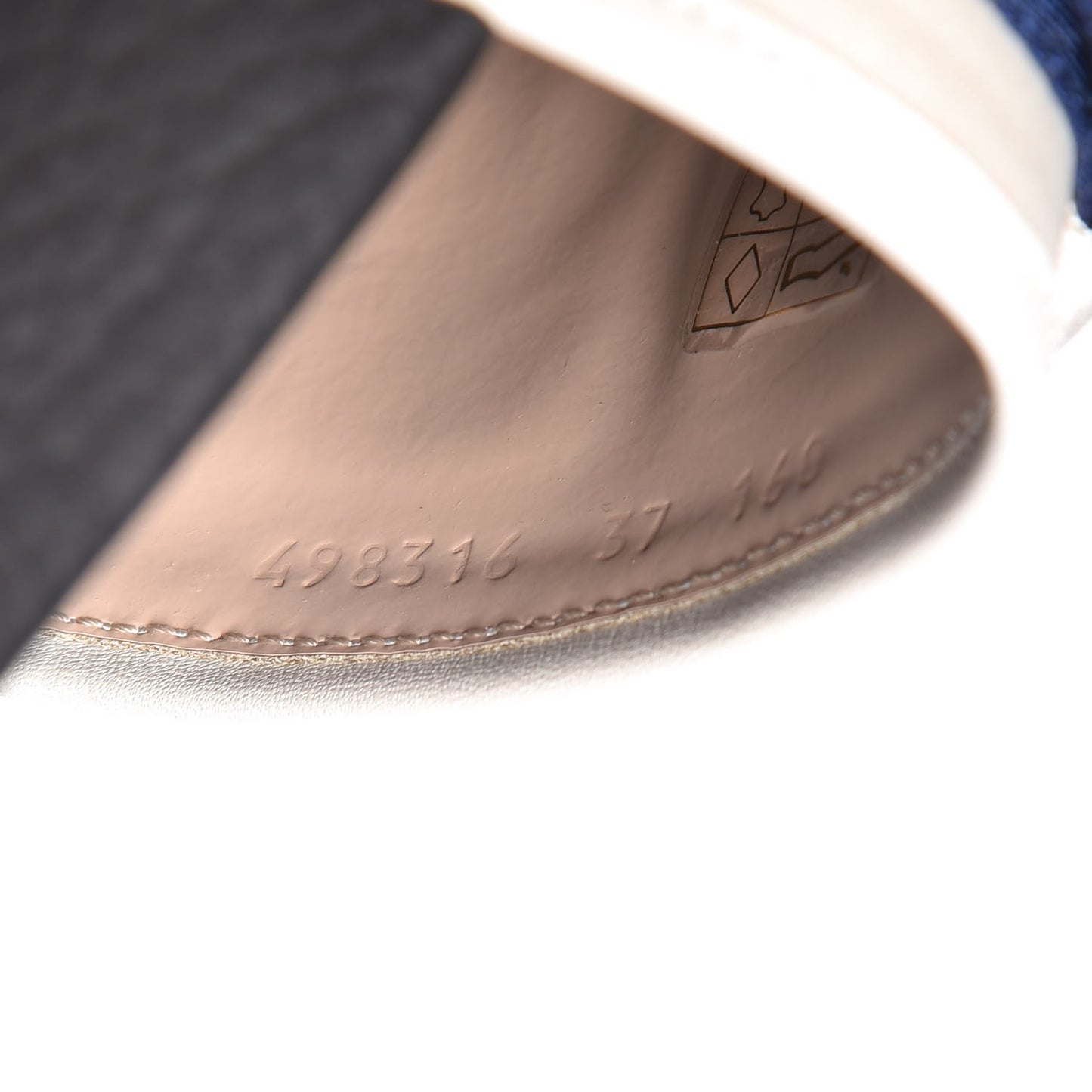 Satin Web Sylvie Bow Slide Sandals 37 White