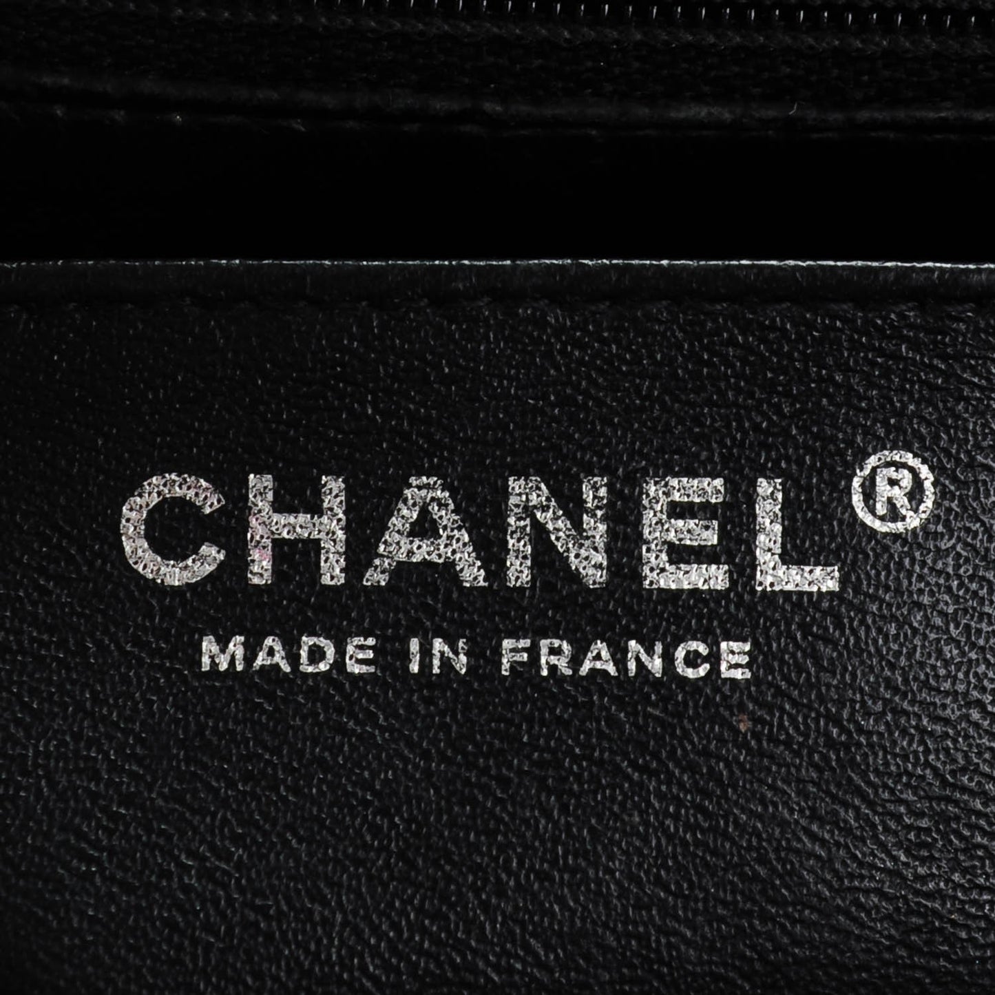 Patent Calfskin Quilted Mini Rectangular Flap Black
