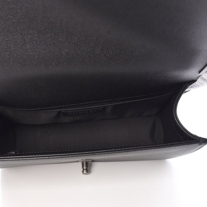 Chanel Caviar Quilted Medium Boy Flap Black 5 of 11