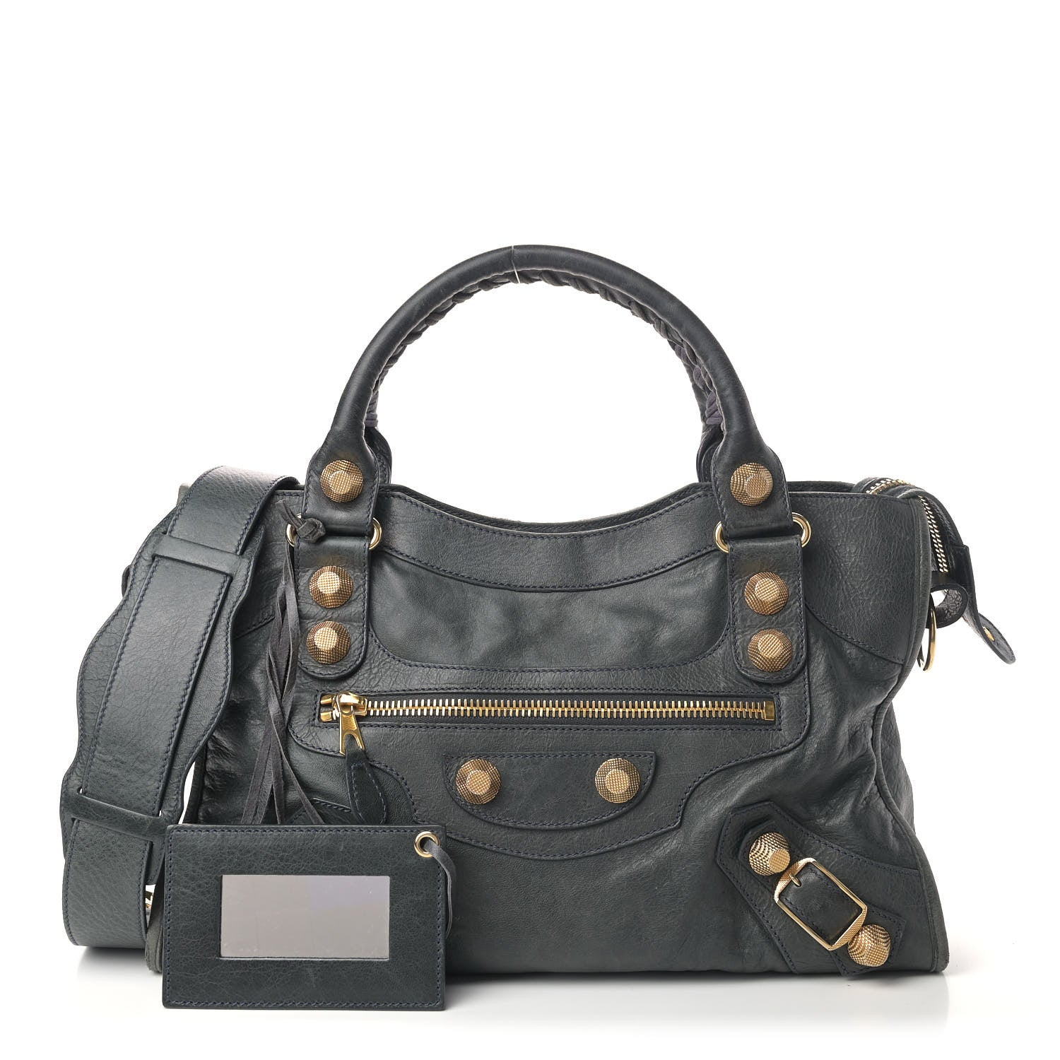 Balenciaga Agneau Giant 21 Gold Hardware City Anthracite 1 of 6